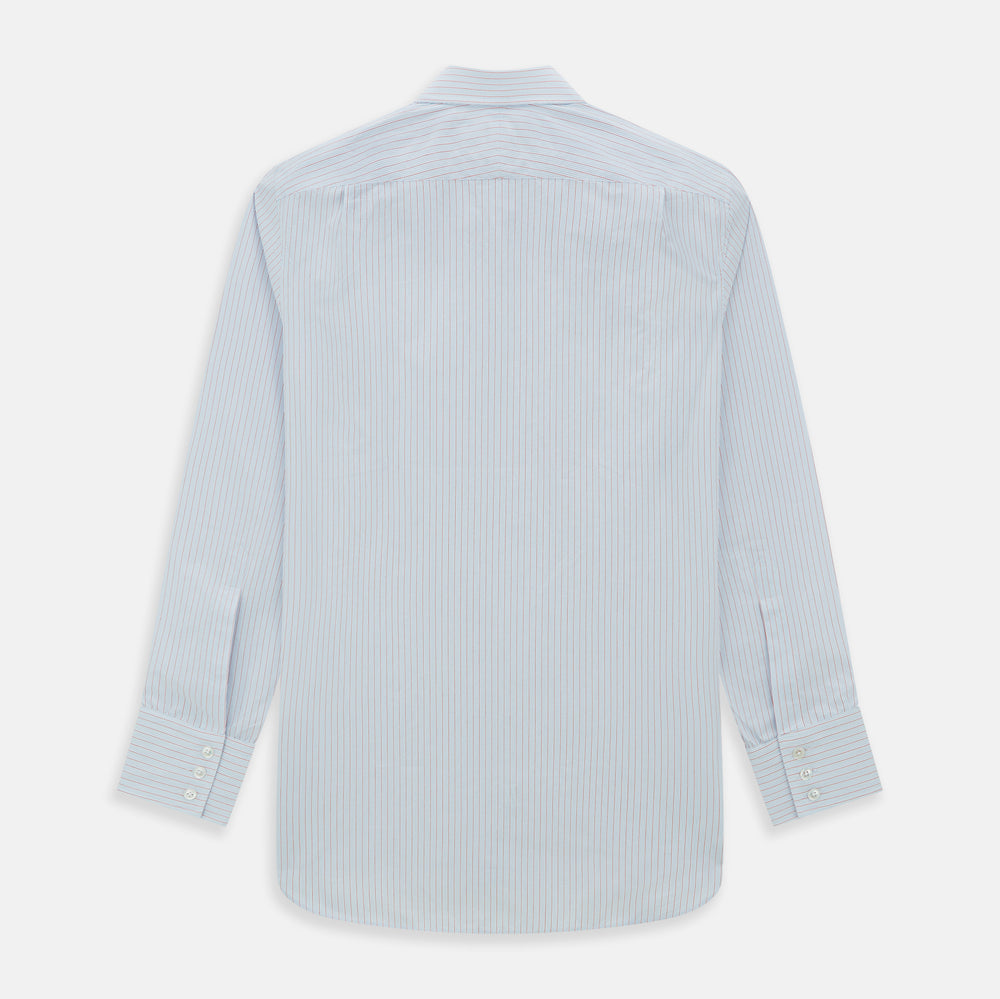 Red Multi Pinstripe Mayfair Shirt