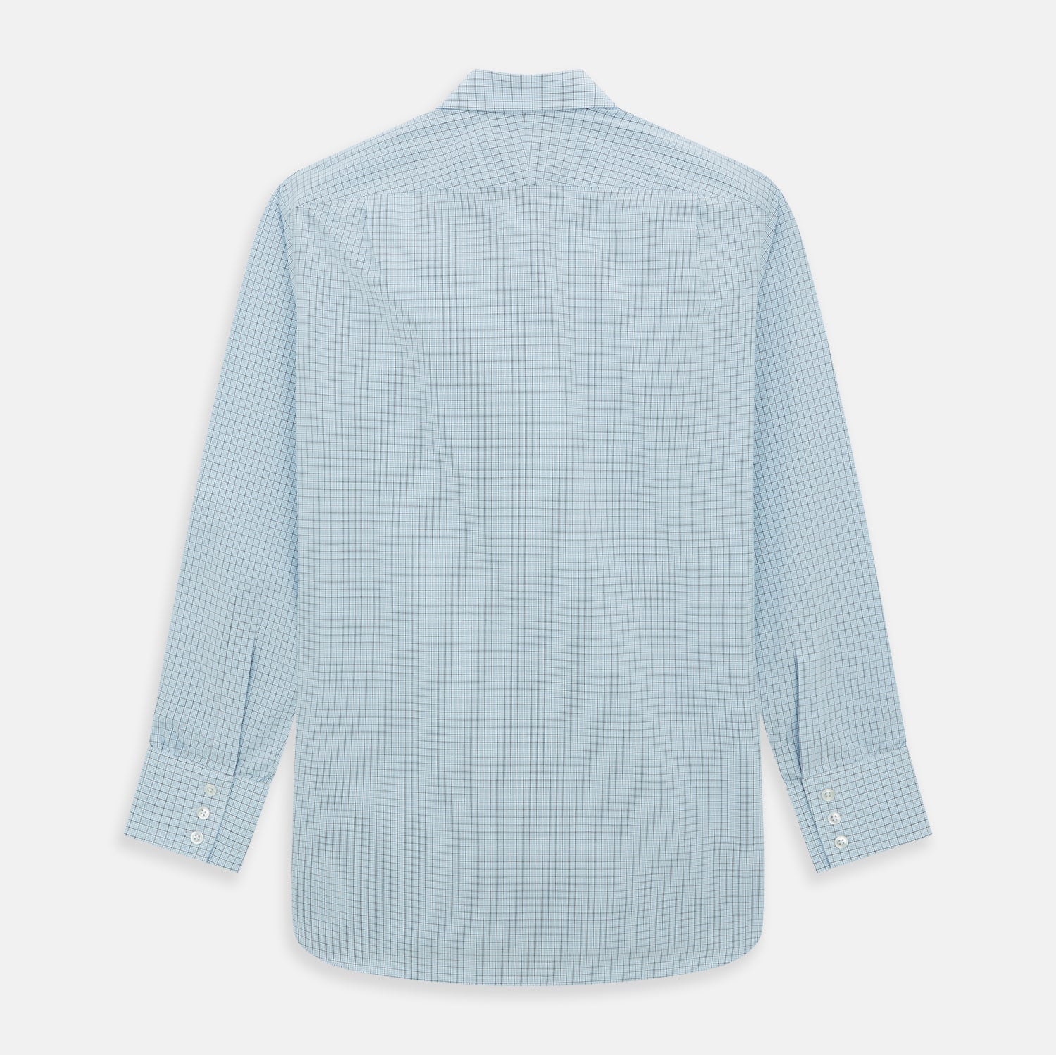 View 6 of product Blue Multi Graph Check Mayfair Shirt