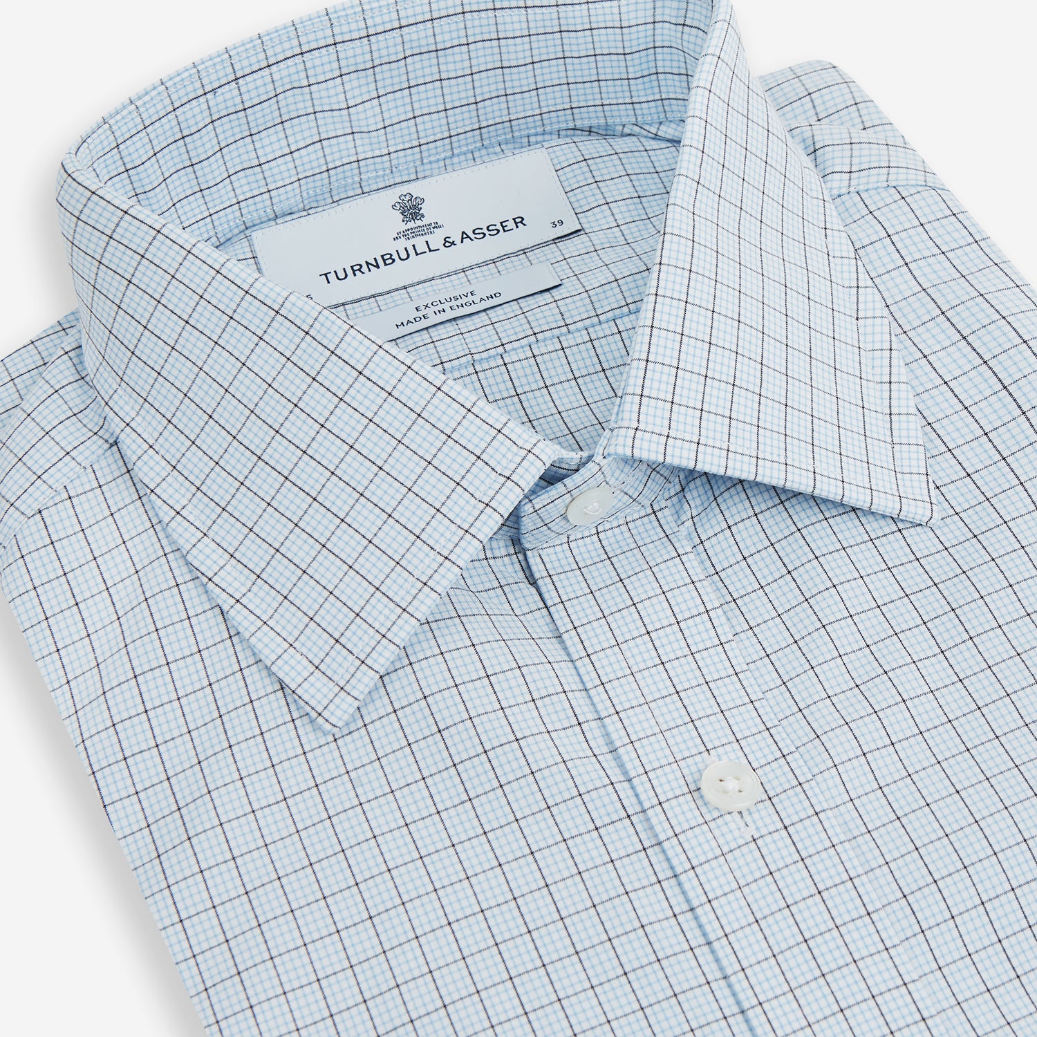View 2 of product Blue Multi Graph Check Mayfair Shirt