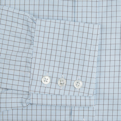 Blue Multi Graph Check Mayfair Shirt Image 2