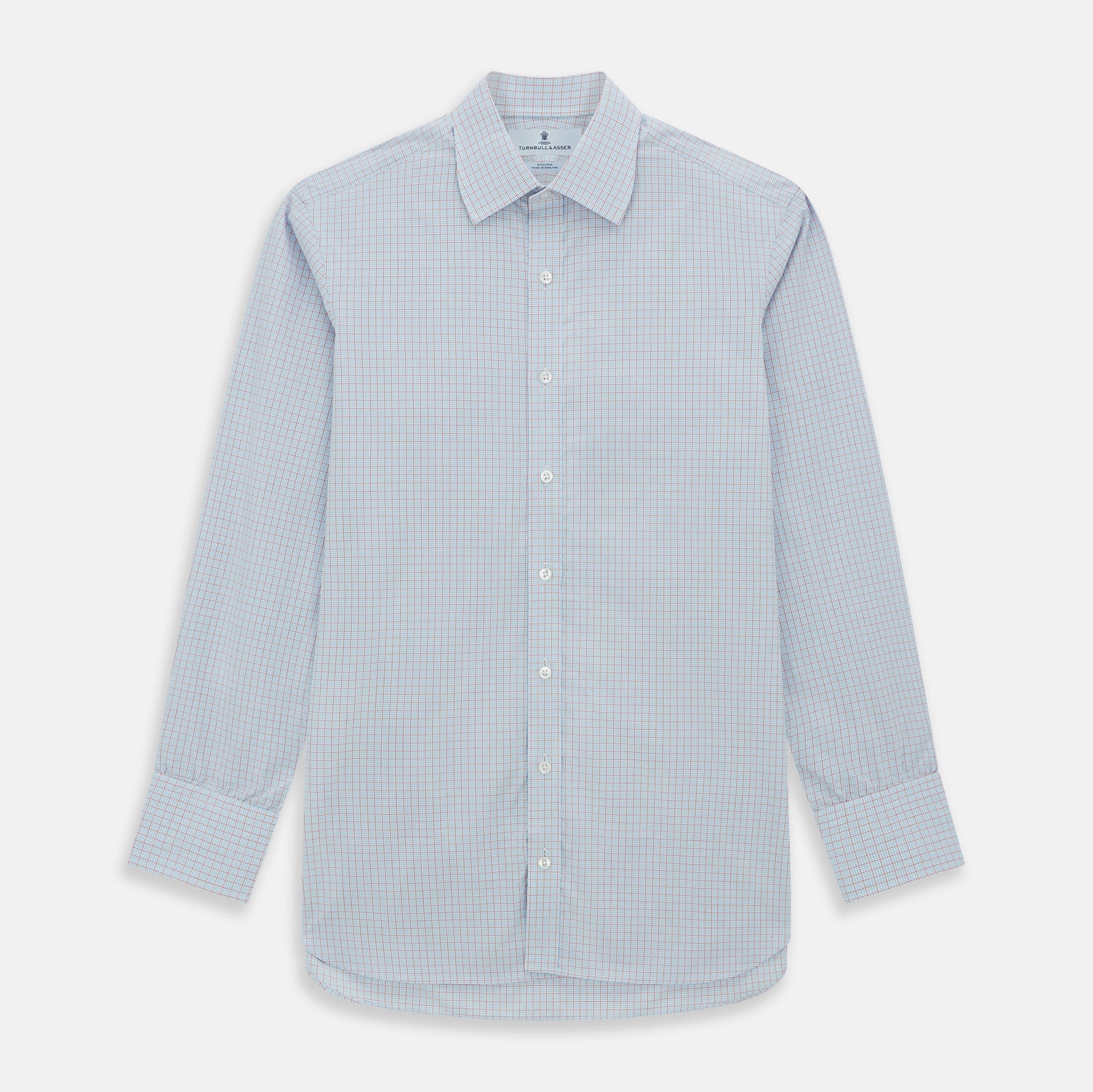 View 1 of product Red Multi Graph Check Mayfair Shirt