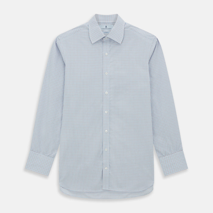 Red Multi Graph Check Mayfair Shirt
