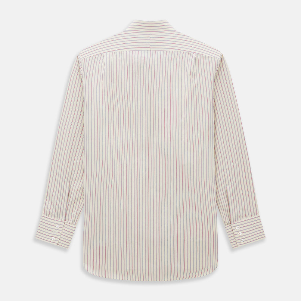 Pink Double Stripe Mayfair Shirt