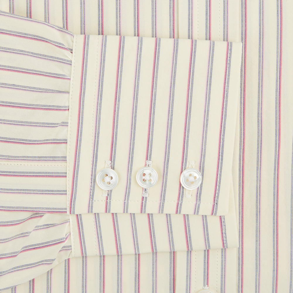 Pink Double Stripe Mayfair Shirt