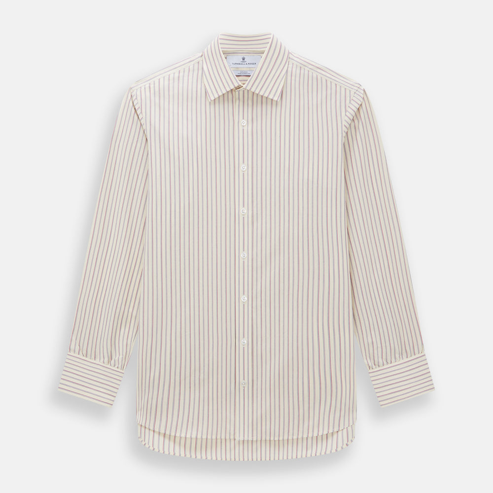 Pink Double Stripe Mayfair Shirt