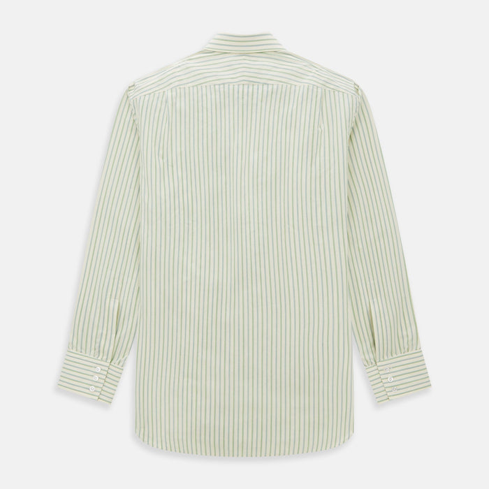Green Double Stripe Mayfair Shirt Image 4