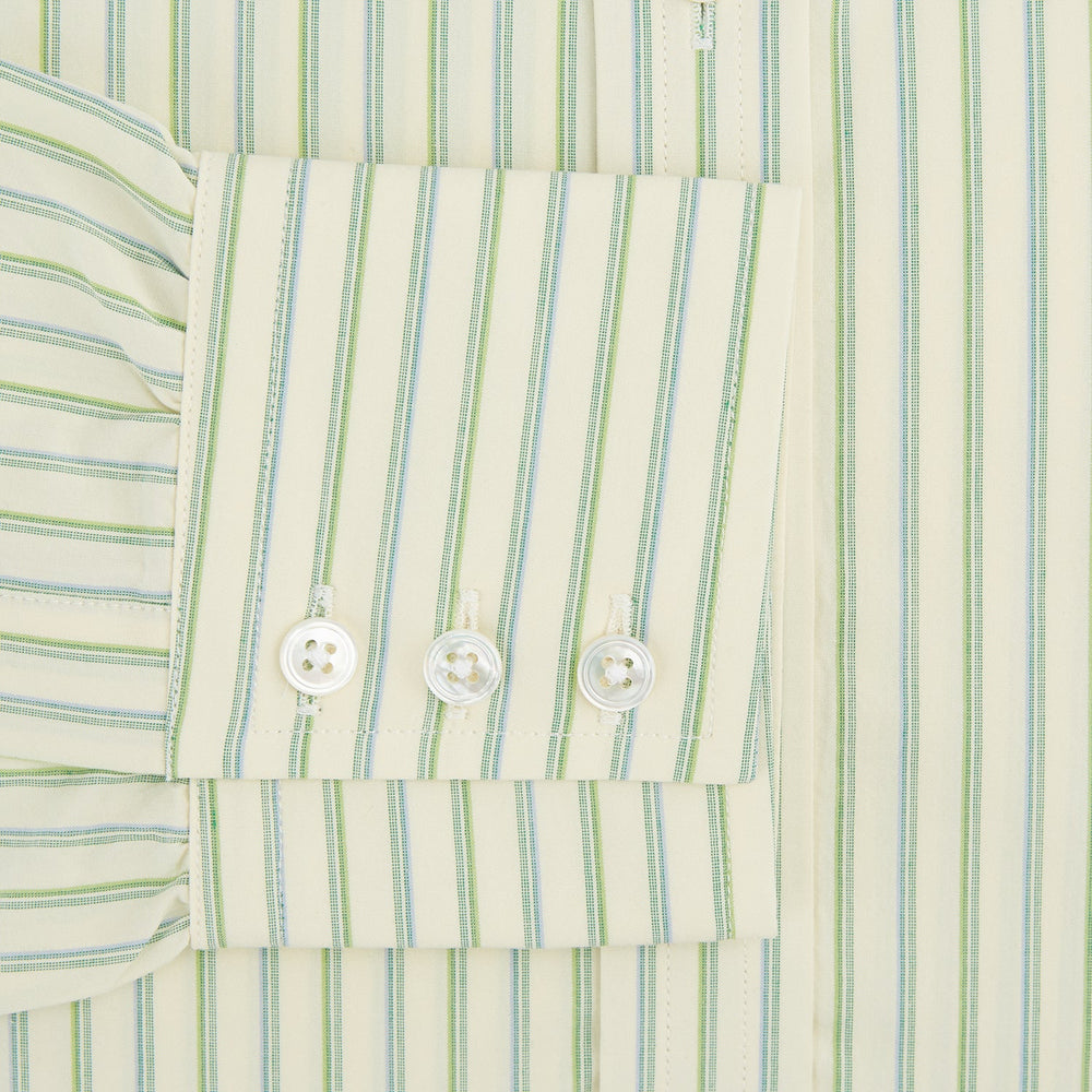Green Double Stripe Mayfair Shirt