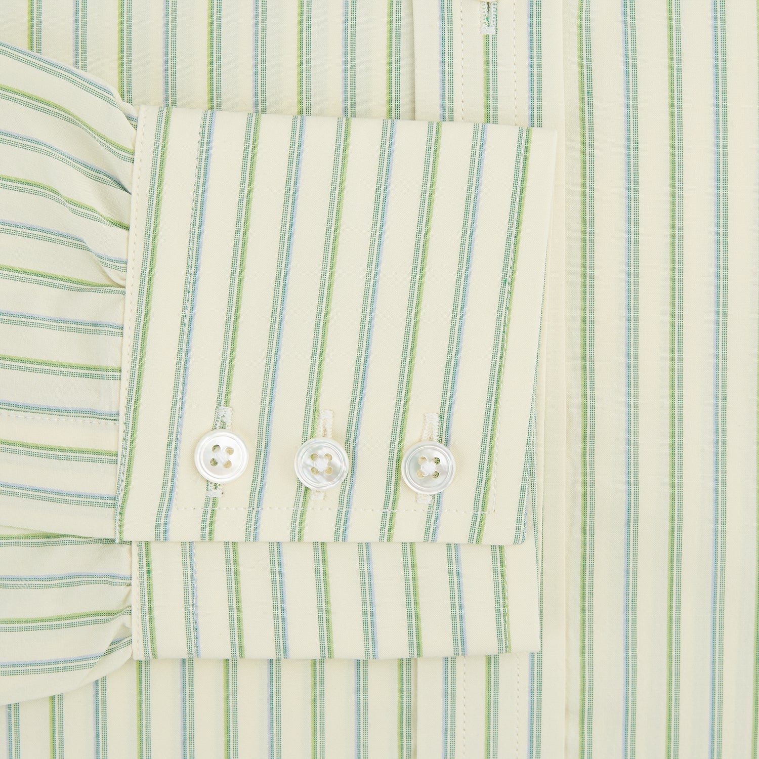 View 3 of product Green Double Stripe Mayfair Shirt