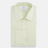 View 4 of product Green Double Stripe Mayfair Shirt