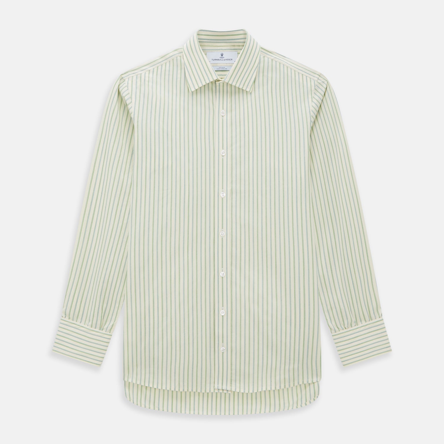 View 1 of product Green Double Stripe Mayfair Shirt