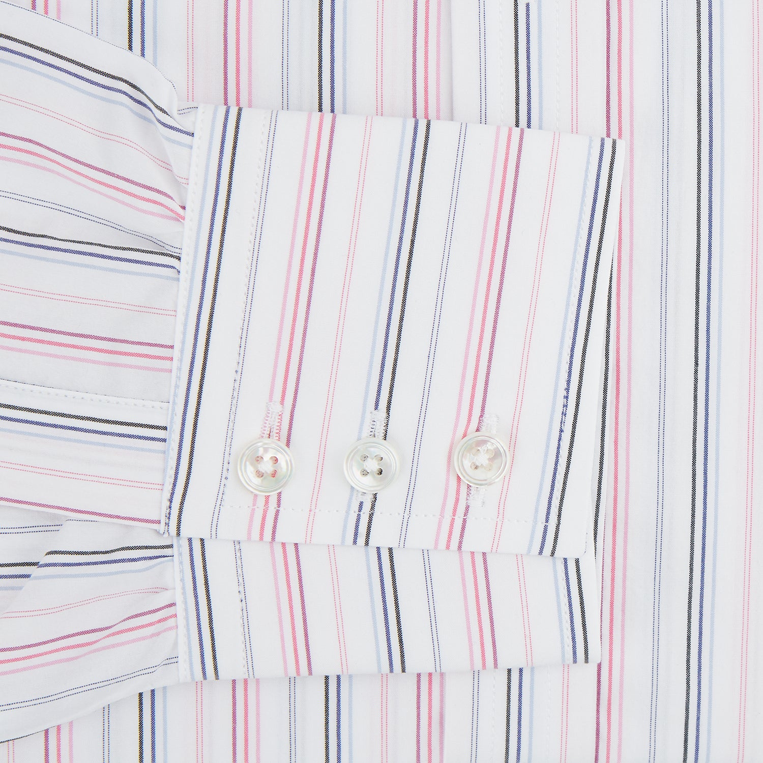 Pink and Blue Multi Stripe Mayfair Shirt