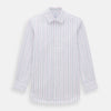 View 1 of product Purple and Blue Multi Stripe Mayfair Shirt