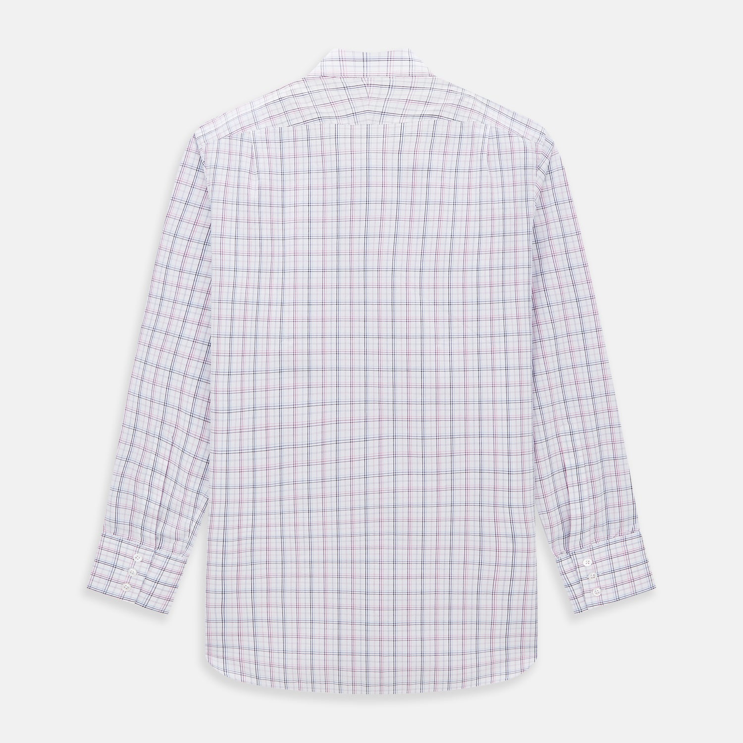 View 5 of product Purple and Blue Multi Check Mayfair Shirt