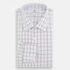 View 4 of product Purple and Blue Multi Check Mayfair Shirt
