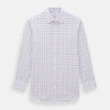 View 1 of product Purple and Blue Multi Check Mayfair Shirt
