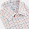 View 2 of product Orange and Blue Multi Check Mayfair Shirt