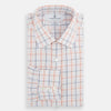 View 4 of product Orange and Blue Multi Check Mayfair Shirt