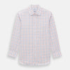 View 1 of product Orange and Blue Multi Check Mayfair Shirt