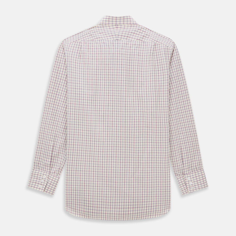 Pink Multi Check Mayfair Shirt