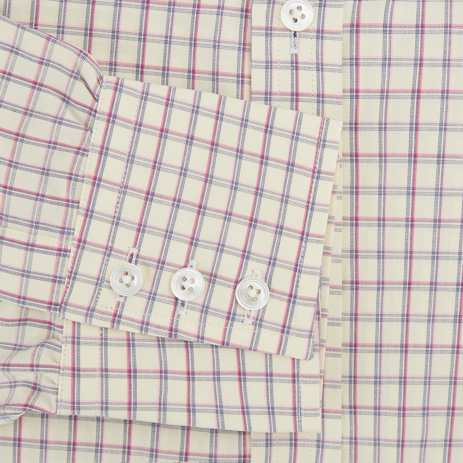 View 3 of product Pink Multi Check Mayfair Shirt