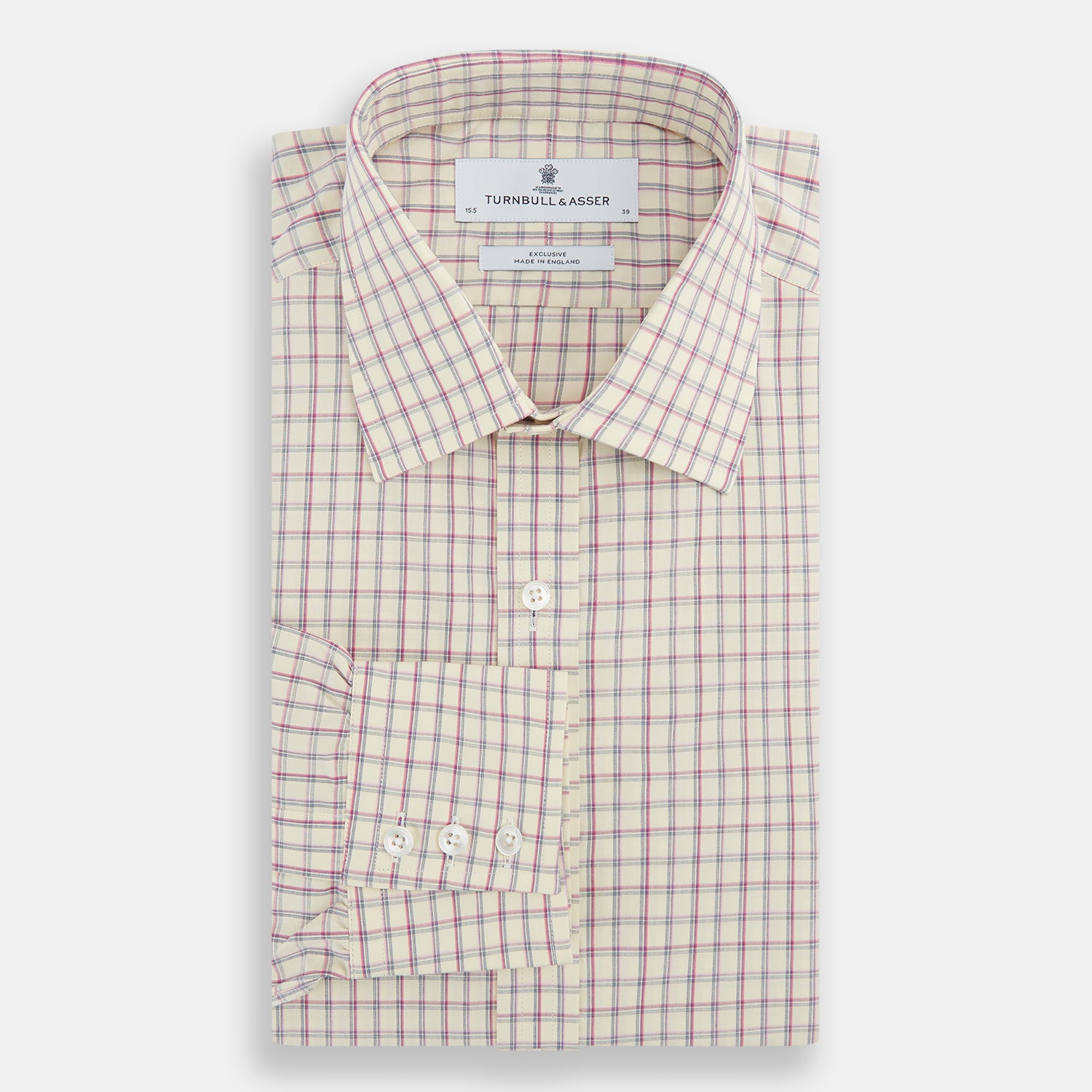 View 4 of product Pink Multi Check Mayfair Shirt