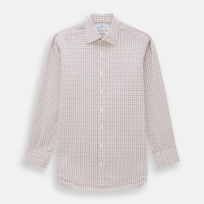 Pink Multi Check Mayfair Shirt