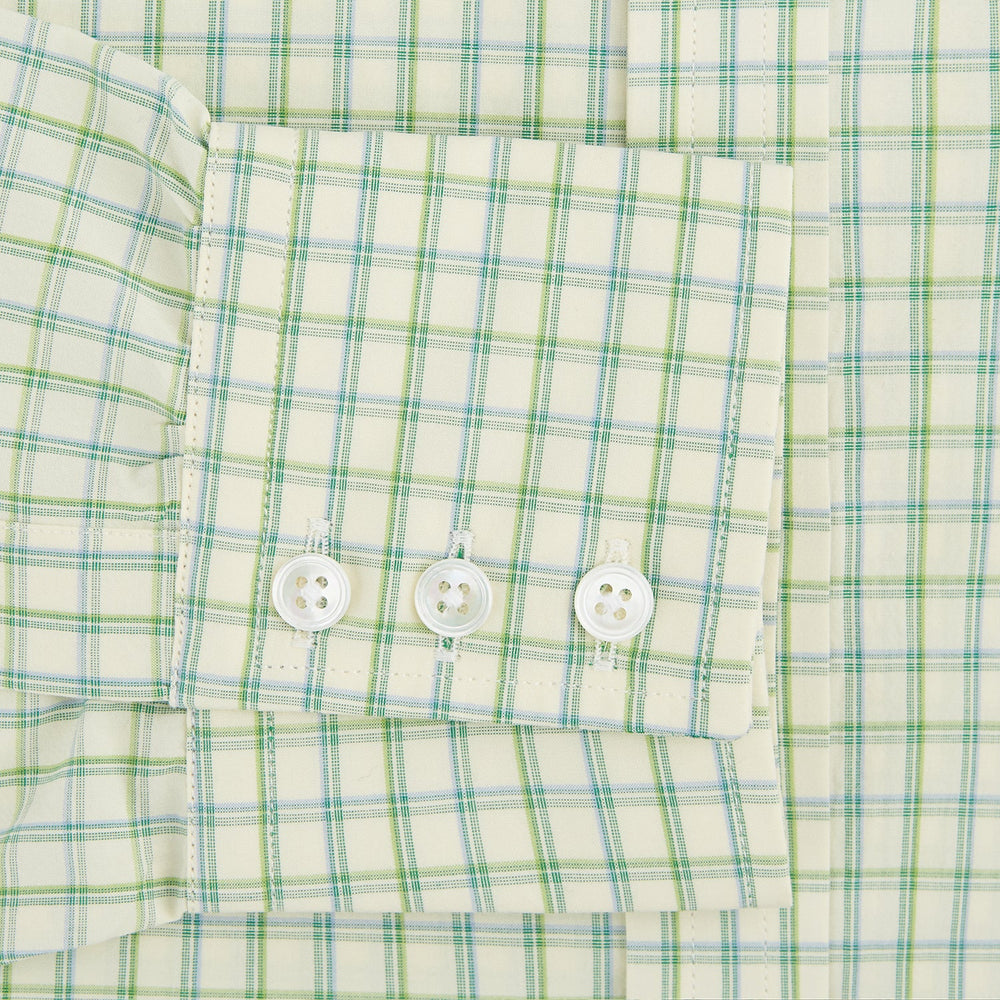 Green Multi Check Mayfair Shirt