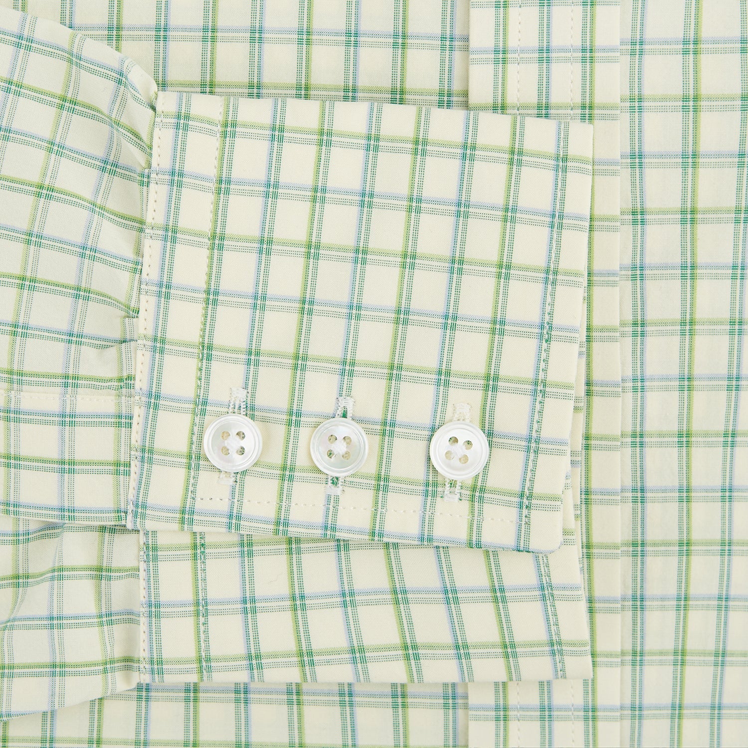 View 3 of product Green Multi Check Mayfair Shirt
