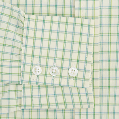 Green Multi Check Mayfair Shirt Image 2