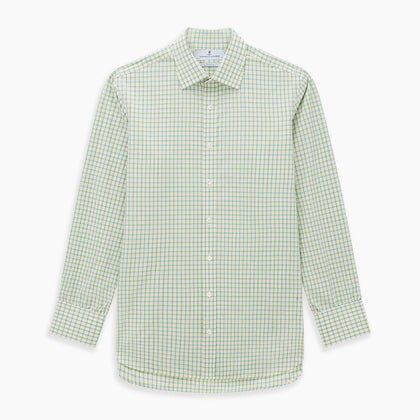 Green Multi Check Mayfair Shirt Image 5