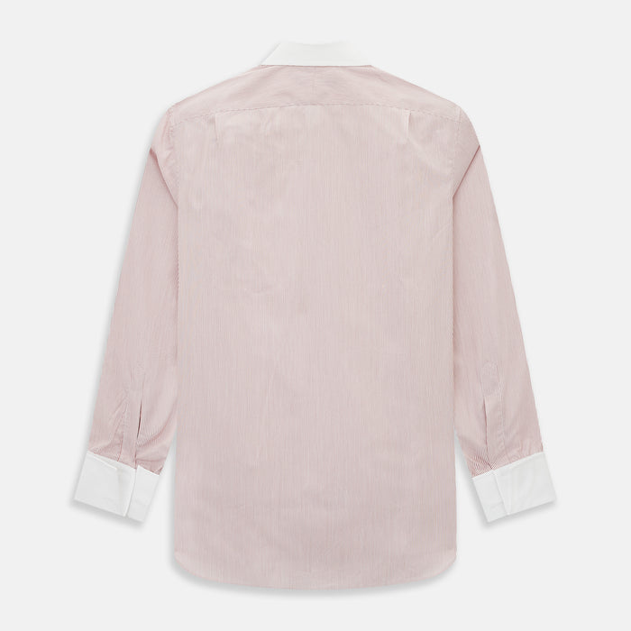 SHIRTS RF NEW WH T&A CLR WHITE/DARK RED STRIPE Image 2