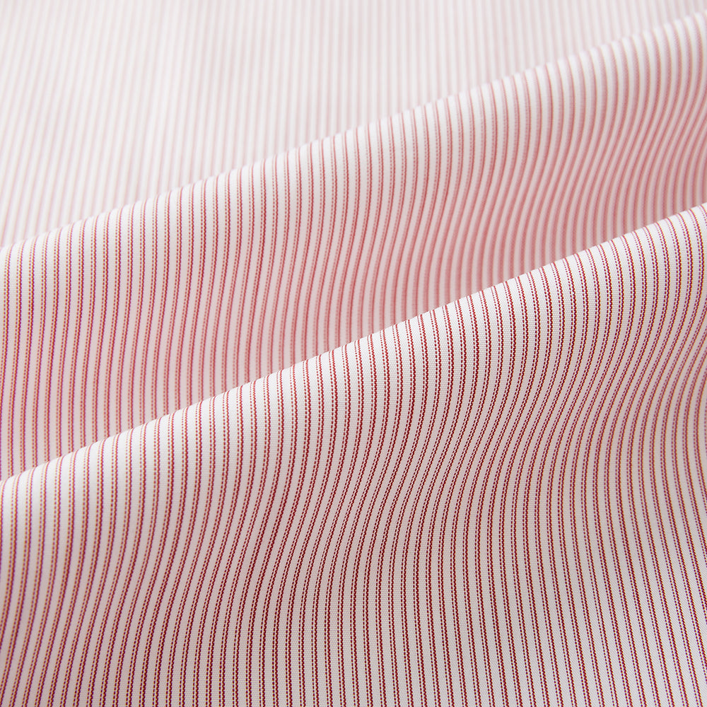 SHIRTS RF NEW WH T&A CLR WHITE/DARK RED STRIPE