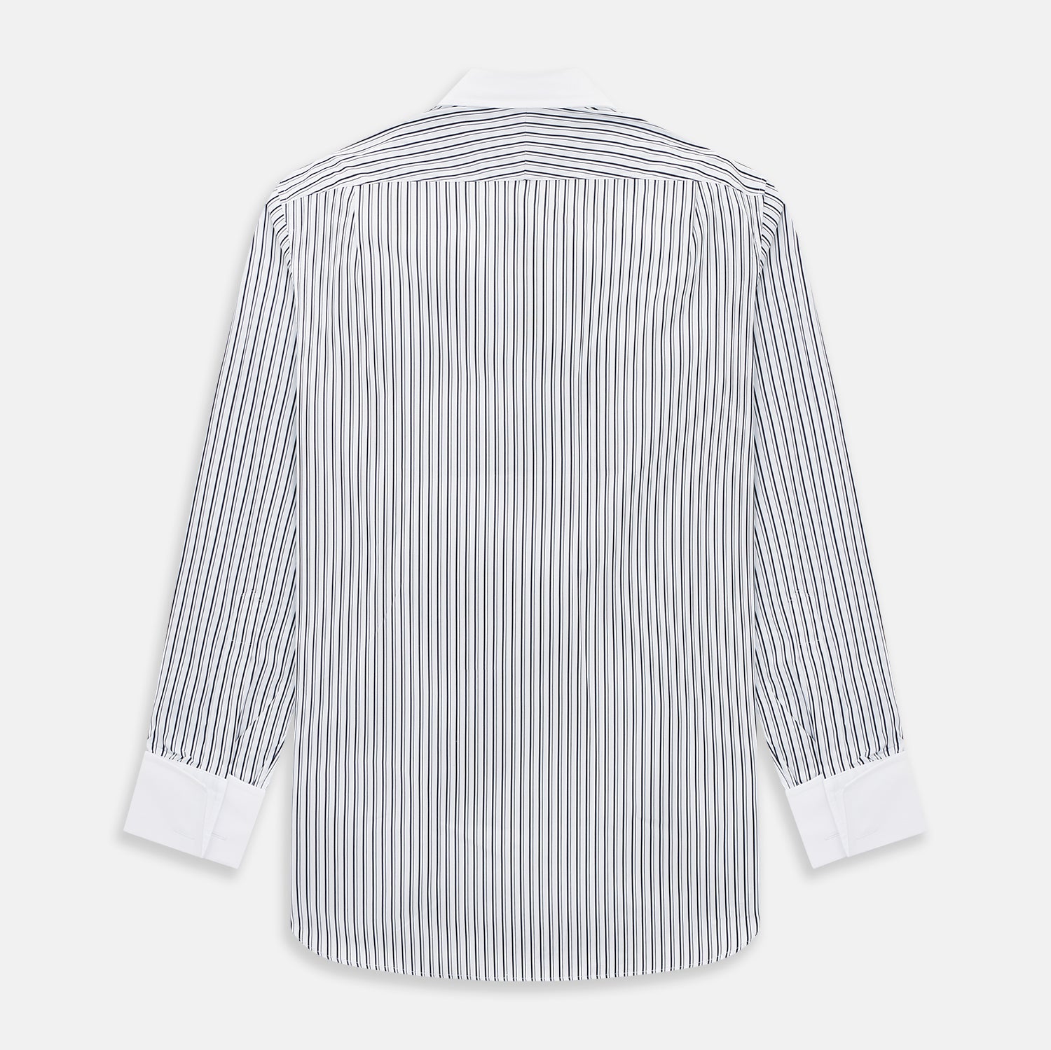 View 3 of product SHIRTS RF NEW WH T&A CLR WHITE DC NVY STRP ON WHT 16.5