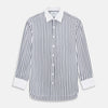 View 1 of product SHIRTS RF NEW WH T&A CLR WHITE DC NVY STRP ON WHT 16