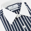 View 2 of product SHIRTS RF NEW WH T&A CLR WHITE DC WHT STRP ON NAVY 15.5