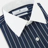 View 2 of product SHIRTS RF NEW WH T&A CLR WHITE DC WHT STRP ON NAVY 17