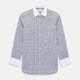 SHIRTS RF NEW WH T&A CLR WHITE DC NAVY CHK ON WHT 15.5