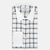 View 5 of product SHIRTS RF NEW WH T&A CLR WHITE DC NAVY CHK ON WHT 17.5