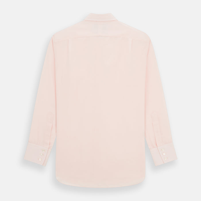 Pale Pink Cotton Cashmere Chelsea Shirt Image 4