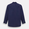 View 3 of product Navy Silk Chelsea Shirt