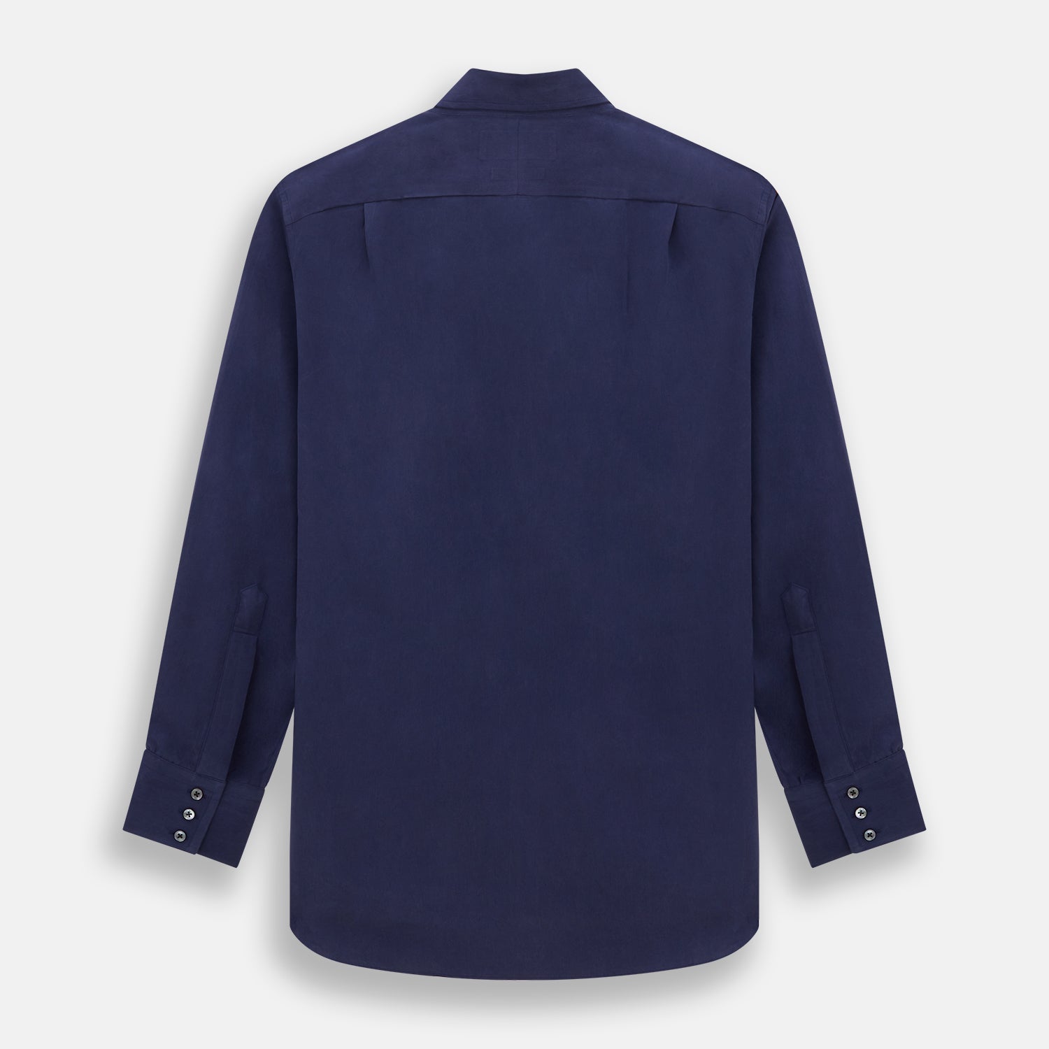 View 3 of product Navy Silk Chelsea Shirt