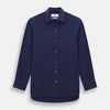 View 1 of product Navy Silk Chelsea Shirt