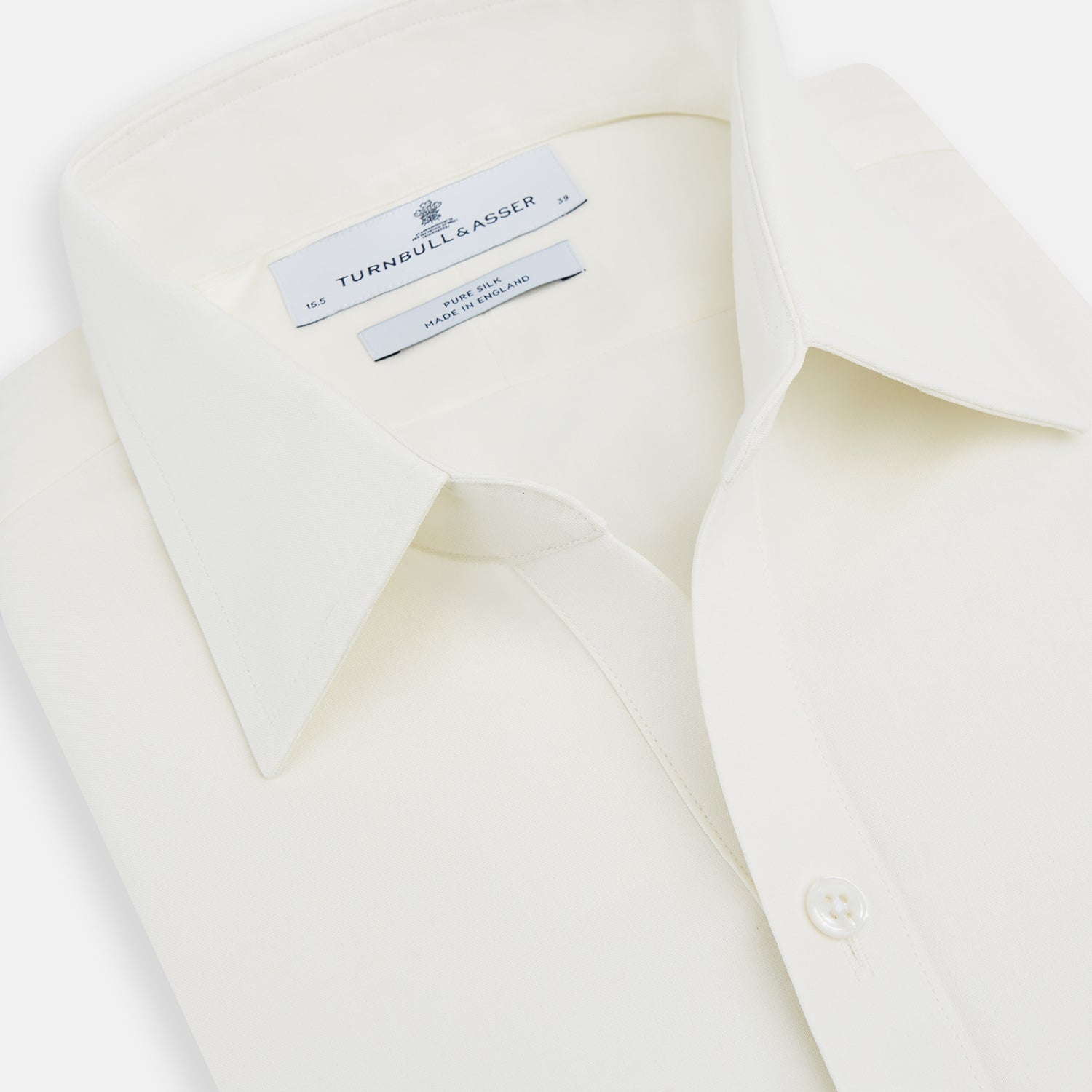 View 2 of product Cream Silk Chelsea Shirt