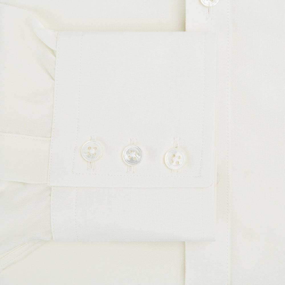 Cream Silk Chelsea Shirt