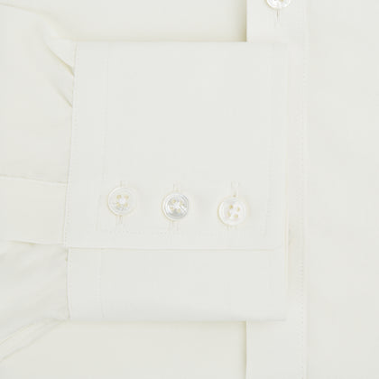 Cream Silk Chelsea Shirt Image 3