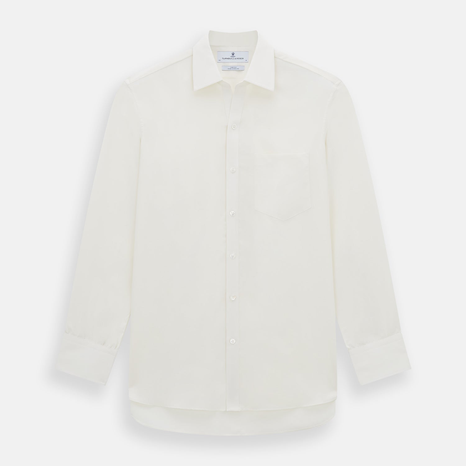 Cream Silk Chelsea Shirt