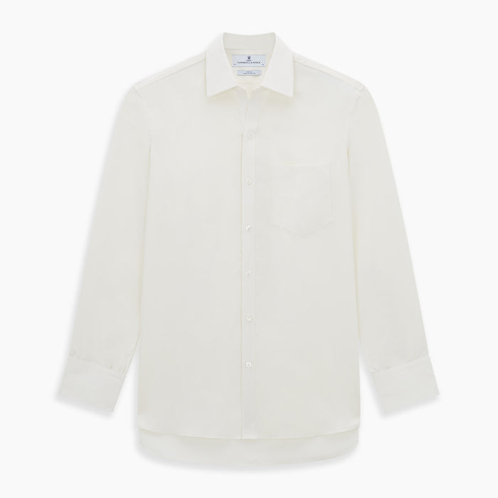 Cream Silk Chelsea Shirt Image 6