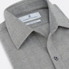 View 2 of product Grey Herringbone Chelsea Shirt