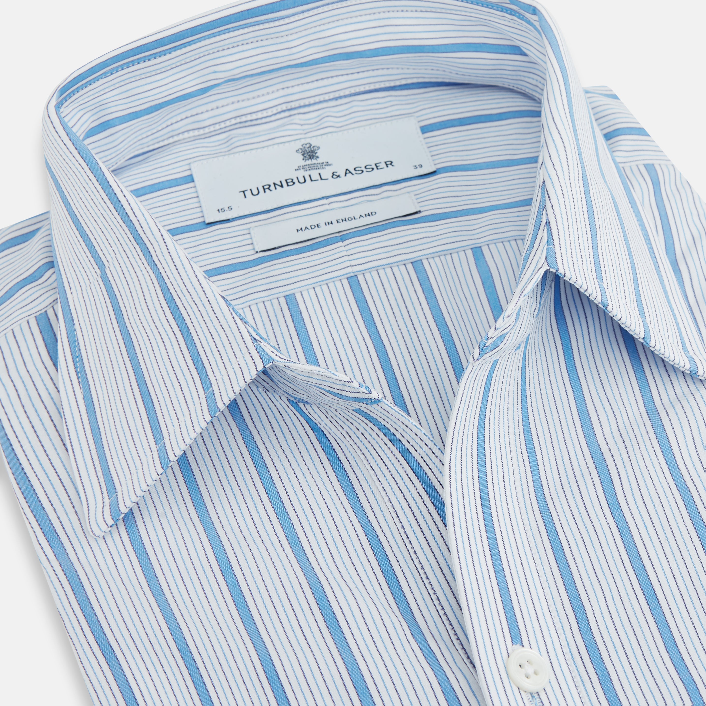 View 2 of product Blue Multi Track Stripe Chelsea Shirt