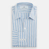 View 5 of product Blue Multi Track Stripe Chelsea Shirt